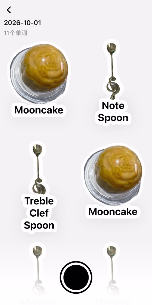 Peelingo collection of photo word stickers